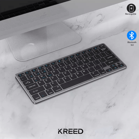 Teclado Inalámbrico Bluetooth Recargable BK3003 - Negro