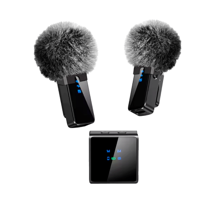 SX50 Compact – Micrófono solapero inalámbrico Profesional DUAL